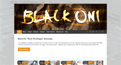 Desktop Screenshot of blackoniblog.com